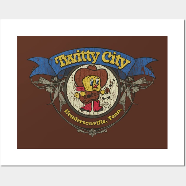 Twitty City Tennessee 1982 Wall Art by JCD666